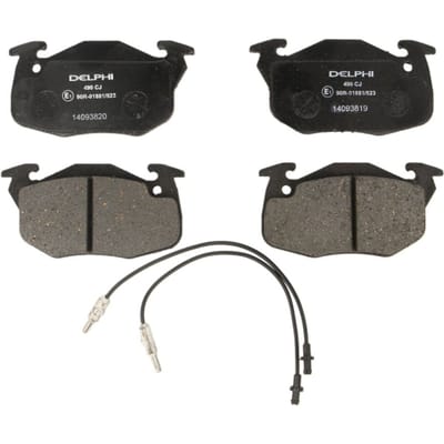 Remblokset DELPHI LP490, voor