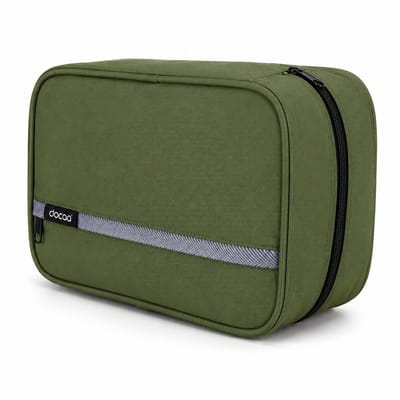 Aventury Hangende Toilettas - Reis Toilettas met Ophanghaak - Waterafstotend - 24x15x10 cm - groen