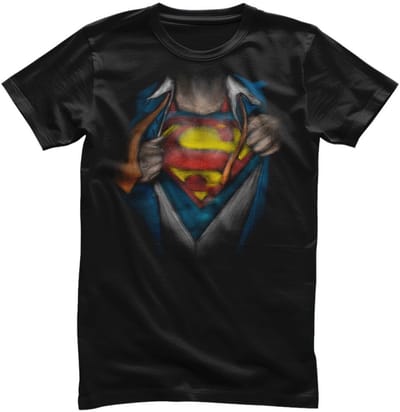 Superman Suit T-shirt WB-1-SUP027