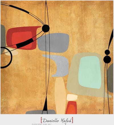 Kunstdruk Danielle Hafod - Logic & Balance I 68x76cm