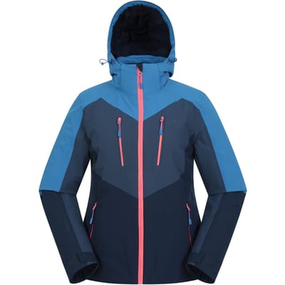Mountain Warehouse Dames/Dames Valais Waterdichte Ski-jas (Marine)