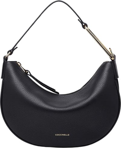 Coccinelle Kleine Crossbodytas / Schoudertas Dames - Leer - Coccinelle Priscilla - Zwart