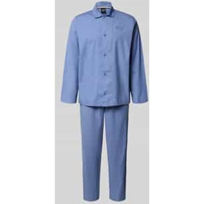 Regular Fit pyjama van viscosemix met katoenaandeel model 'CHRIS PYJAMA'