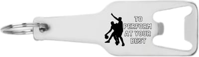Akyol - op je best presteren flesopener - Sport - familie vrienden sporters - cadeau - 105 x 25mm