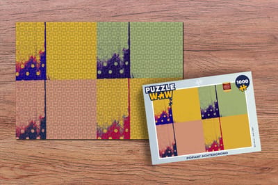 Puzzel Popart achtergrond - Legpuzzel - Puzzel 1000 stukjes volwassenen