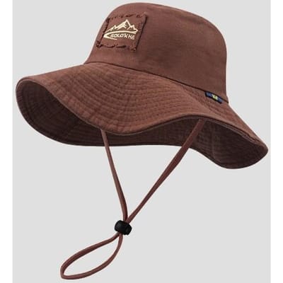 Zomer Wijde Grote Rand Mannen Vrouwen Vissershoed Buiten UV Bescherming Casual Zonneklep Wandelen Vissen Klimmen Safari Bucket Hoeden