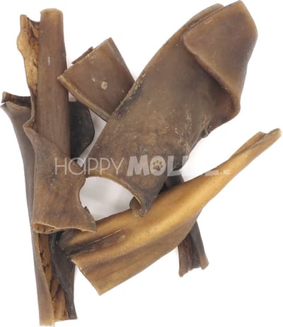 Mollie & Babs - Kamelenhuid - Hondensnacks - Kauwsnack - Kameel - Zeer Hard - Fanatieke Kluivers - Geurarm - 100% Natuurlijk - Hypoallergeen - 200 gram