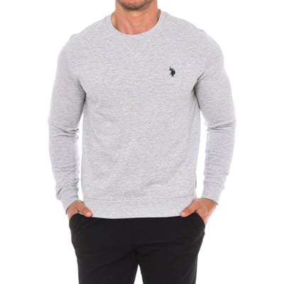 Sweater met lange mouwen en ronde hals 67932 heren
