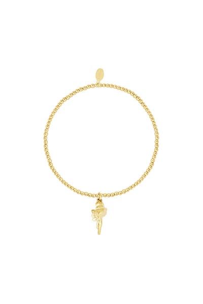 simpele zeeschelp armband