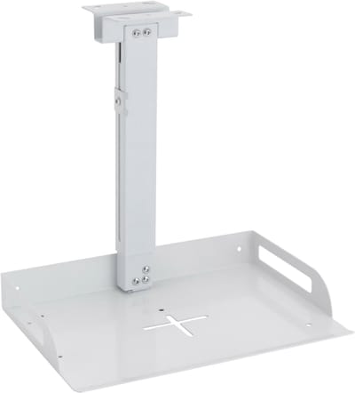 Beamer Plafondhouder - Projector Beugel - Thuisbioscoop Inrichten - In Hoogte Verstelbaar - 34-56 cm - Wit