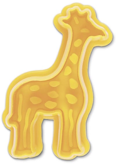 Plastic plunger cutter - giraffe - St�dter