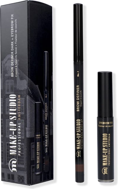 Make-up Studio - Brow Definer + Eyebrow Fix Duo Dark