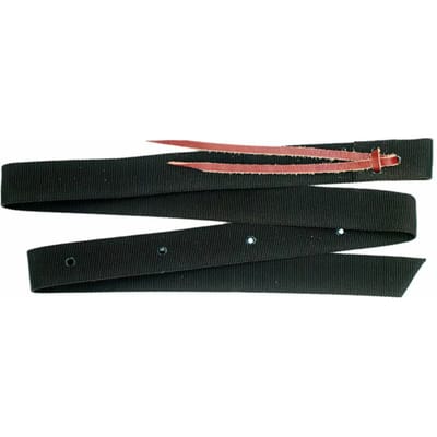 Links nylon verlengstuk voor zadel Tattini West. Cordur