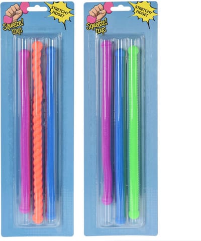 Stretch Fidget Noodle, 3st.