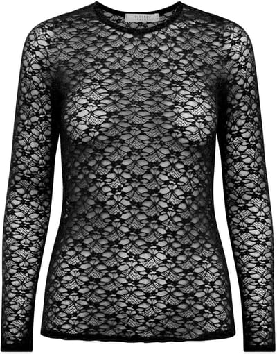 SisterS point T-shirt Gimas Ls 19551 Black Dames Maat - XS