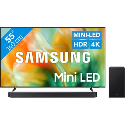 Samsung Mini-led 55" M83H (2026) + Samsung HW-Q600F (2025)