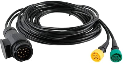 kabel set aspock 4 meter - kabelset 13 polige stekker - verlichtingskabel - aanhanger kabel