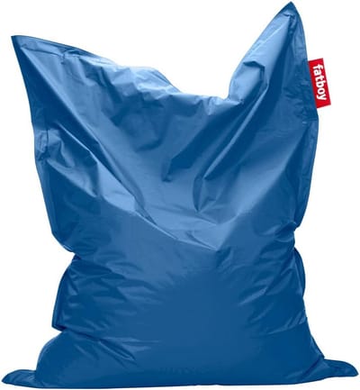 Hedendaagse Petrol Nylon Zitzak - Klassieke Binnenzitzak, Zitkussen 180 x 140 cm