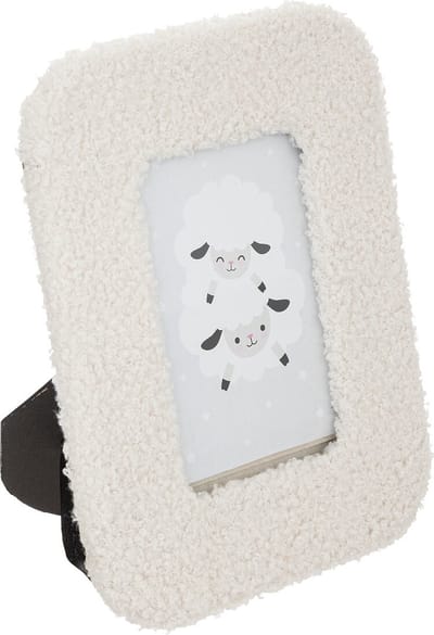 NEELA kinderfotolijst van bouclé-stof
