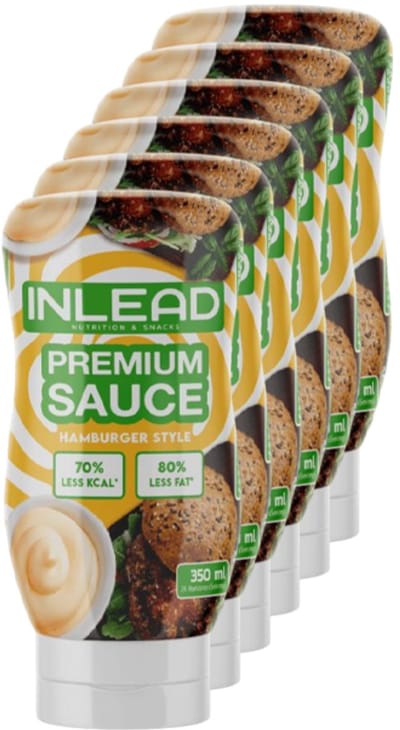 Inlead | Premium Sauce | Hamburger Sauce Style | 6 stuks | 6 x 350 ml