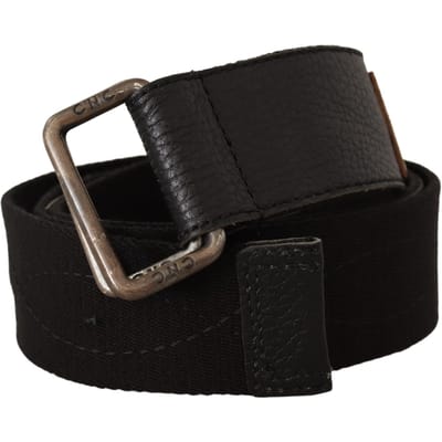 Costume National Riempje Casual Canvas Leer