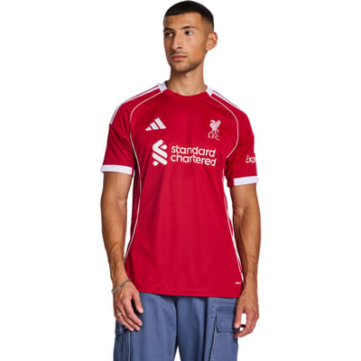 Adidas Liverpool Fc Home 25-26 Truien/Replica's Heren - Rood - Maat S - Poly Jersey