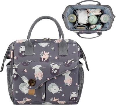 Luiertas Draagtas - Baby Organizer - Kind Verzorgen - Meerdere Vakken - 30 x 25 x 10 cm