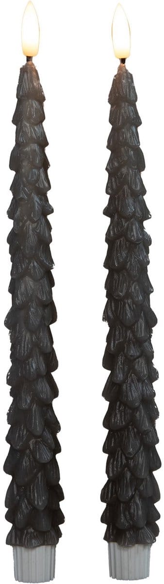 Annas collection - Dinerkaars kerstboom 27 cm taupe