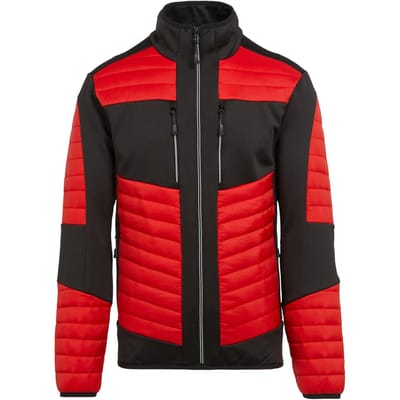 Regatta Heren E-Volve Thermal Hybride Jas (Klassiek rood/zwart)