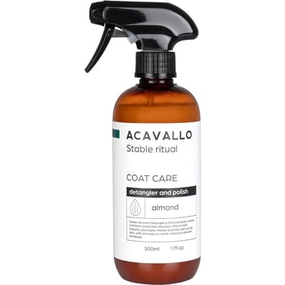 Ontklitspray voor paarden Acavallo Almond