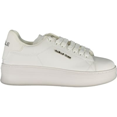 Gaelle Paris Bianco Poliuretano Dames Sneaker