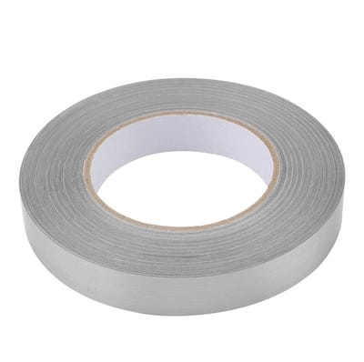 Veneer Edge Tape voor het Dichten van Vloergaten en Wandvoegen, Zelfklevend voor Woonkamer, Slaapkamer en Keuken, 50m x 2cm, Zilverkleurig
