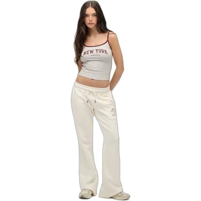 Superdry - Athletic Print Flare Joggingbroek - Dames - Broeken