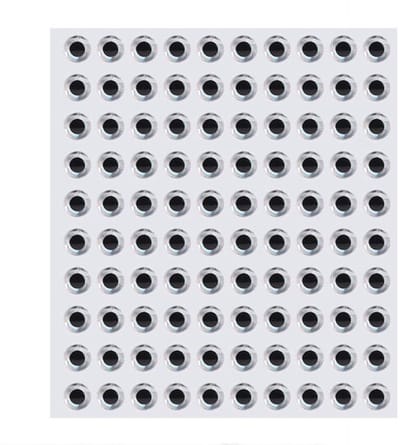 Dailygoody - Vissen Lokt - 3D Ogen - Ideaal voor Diy Lokken - 8mm