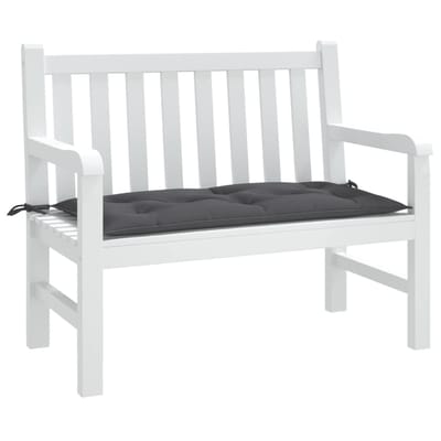 vidaXL - Tuinbankkussen - 100x50x7 - cm - oxford - stof - antracietkleurig