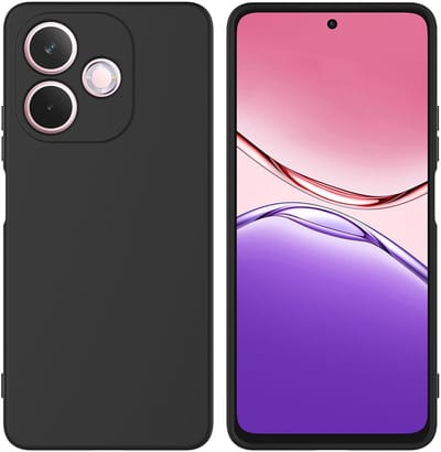 Zwart Dun TPU Hoesje Geschikt voor Oppo A5 Pro | Back Cover | Lichtgewicht | Ultra Dun | Flexibel | Zacht