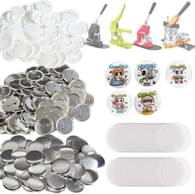 Button Machine knopenmachine knopenmaakmachine 58mm 500 stuks Badgepons pers