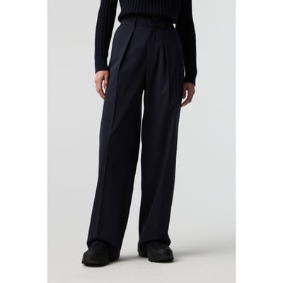 AlphaTauri Pecra V1.y8.01 Pants Dark Navy Size: W28 | Formal pants Outlet | Dames | Blauw