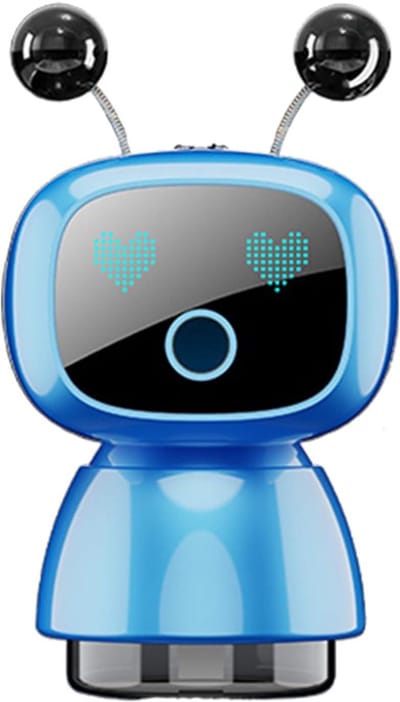 Auto Luchtverfrisser Clip - Robot Verfrisser - Auto Interieur - Uniek Robot Design - 6.5x6.5x13.5cm - Zwart