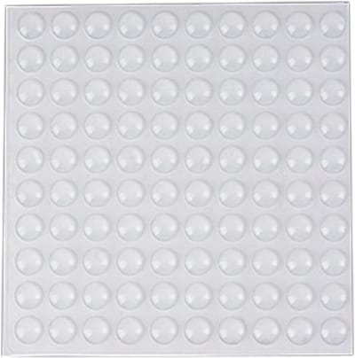 Deurstoppers - Muur beschermers - Geluid dempen - Zelfklevend siliconen - Mini halve cirkel - Transparant