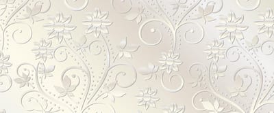 Abstract Pattern Flowers Vintage Photo Wallcovering