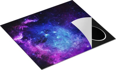 Chefcare Inductie Beschermer Ruimte in het Paars Blauw - 60x50 cm - Afdekplaat Inductie - Kookplaat Beschermer - Inductie Mat