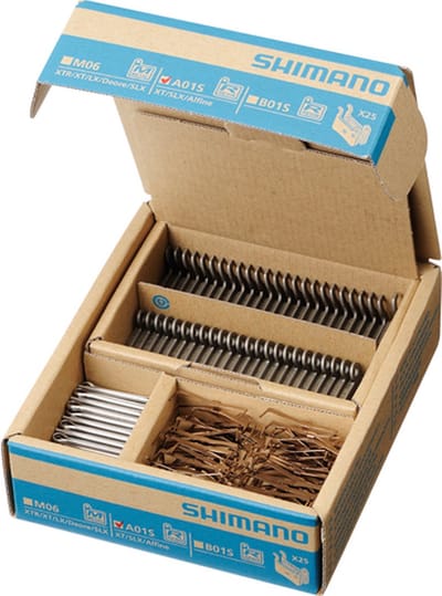 Schijfremblokset Shimano B01S / B03S / B05S Resin BR-Schijfrem (werkplaatsverpakking á 25 paar)