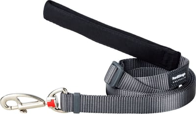 Animal Boulevard L6-zz-gy-12 - Hals- En Leibanden - Hond - Rd Leiband Grijs-xs 12mmx1,8m - Maat: Xs - 199049