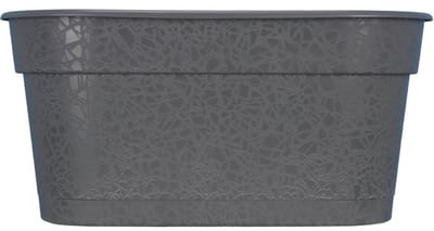 RIVIERA – S7184229 – Jardinière – 60 cm – Grijs – Drainage