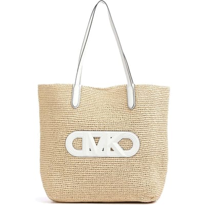 Michael Kors Eliza Extra-Grote Schoudertas Beige