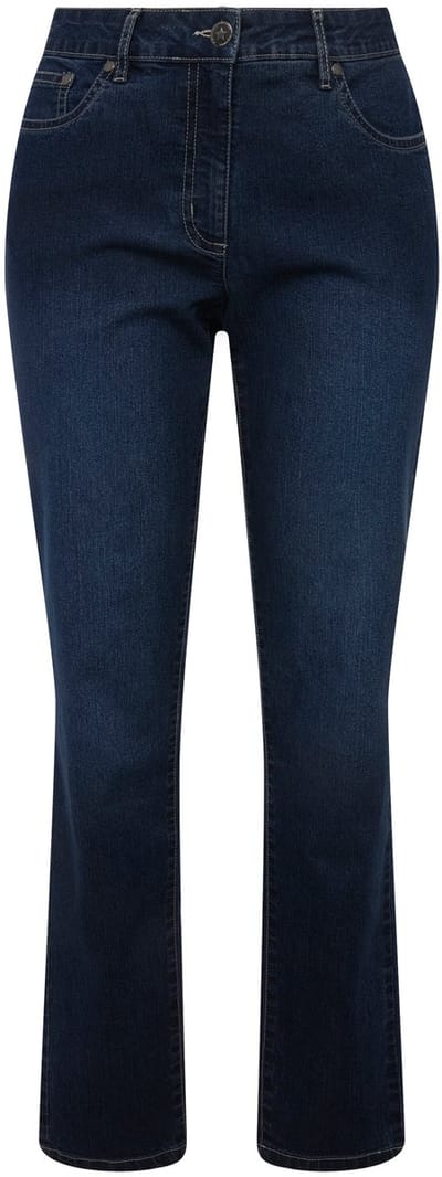 Angel of Style - Dames - Jeans Emma Slim Fit stretchcomfort 5-pocket - Donkerblauw - Maat 42