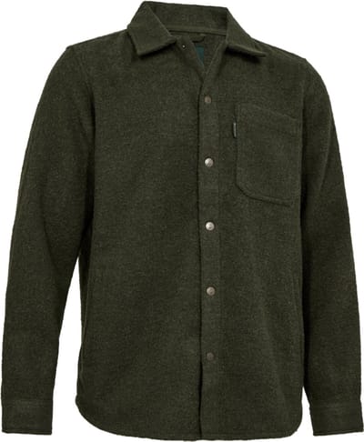 Deerhunter Wilder Overshirt Loden Wood Outdoor Overshirt Jacht Overshirt Scandinavisch Overshirt Loden Wood Maat -S