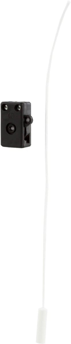 Q-Link schakelaar - enkelpolig - inbouw - universeel - 28 x 12 x 20 mm - zwart