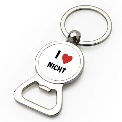 Akyol - i love nicht flesopener - Nicht - de liefste nicht - verjaardag - cadeautje voor nicht - nicht artikelen - kado - geschenk - 9 bij 3 cm